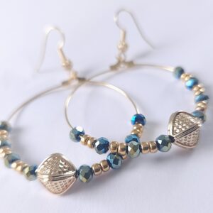 Boucles d'oreilles- Créoles "Argent"